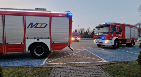 Alarm pożarowy w Wałeckim Centrum Kultury - grafika