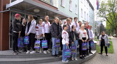 Młodzież z Ukrainy gościła w Wałczu  - grafika