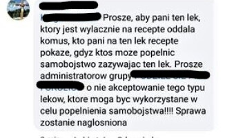 Leki psychiatryczne bez recepty? Dostępne na pilskim fanpage