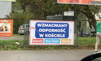 "Wzmacniamy odporność w kościele" Serio? 