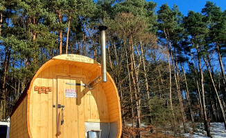 Mobilna sauna na Płotkach 