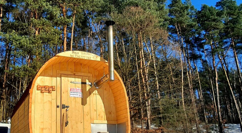 Mobilna sauna na Płotkach  - grafika