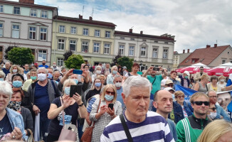 Rafał Trzaskowski rozmawiał z mieszkańcami Wałcza