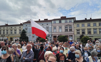 Rafał Trzaskowski rozmawiał z mieszkańcami Wałcza