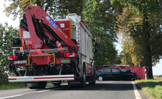 Śmiertelny wypadek pod Piłą. Zginął 71-letni kierowca 