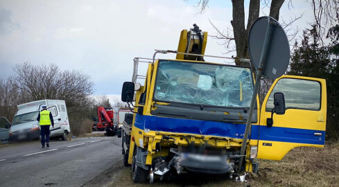 Uwaga kierowcy. Wypadek na trasie Piła - Szydłowo  - grafika