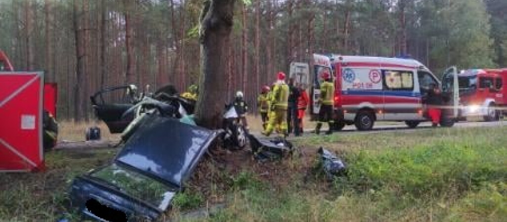 Tragiczny wypadek pod Wieleniem