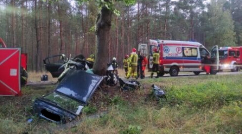 Tragiczny wypadek pod Wieleniem - grafika