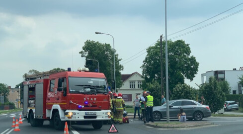 Trzy samochody zderzyły się w Pile  - grafika