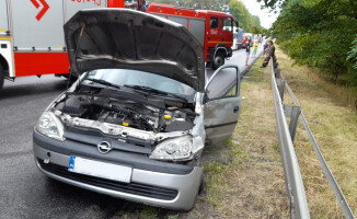 Wypadek. DK10 była zablokowana [AKTUALIZACJA]