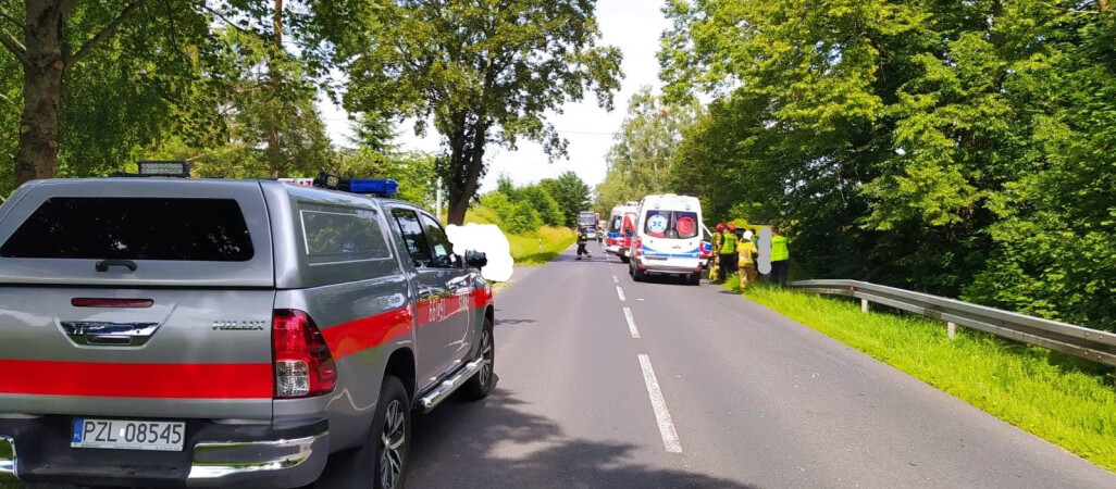 Cztery osoby ranne w wypadku, w tym trójka dzieci