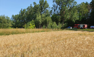 Zablokowana droga krajowa nr 11 Piła - Szczecinek 