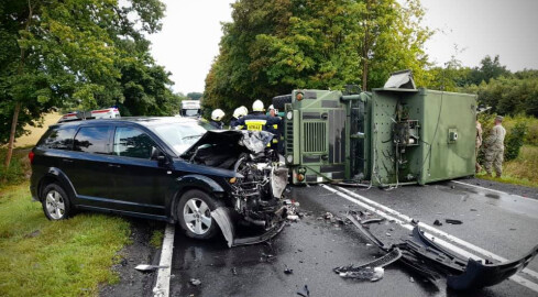 DK10 była zablokowana. Wypadek w Okalińcu [AKTUALIZACJA] - grafika