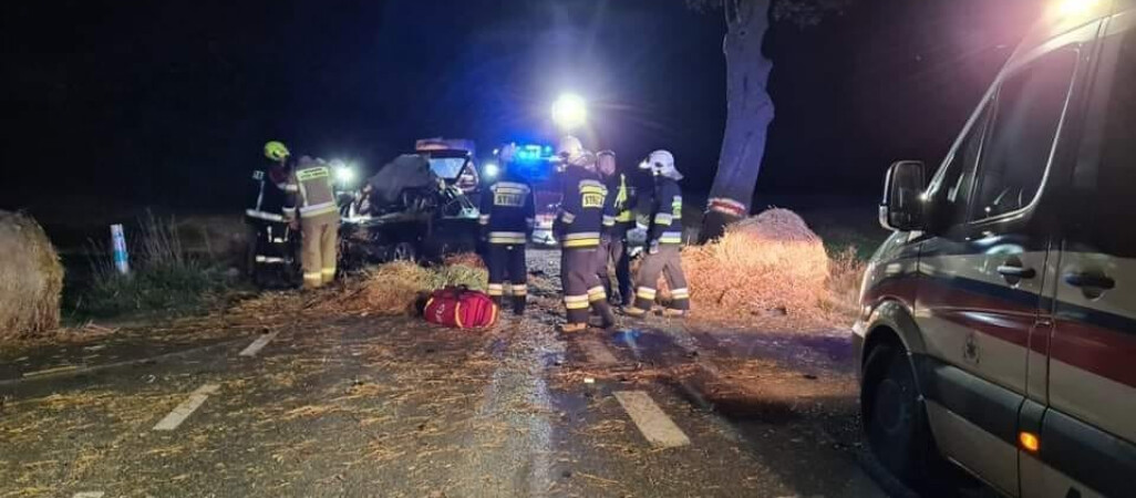 Śmiertelny wypadek w Falmierowie. Trwa akcja straży