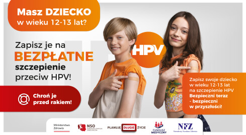 Ruszają bezpłatne szczepienia przeciwko HPV  - grafika