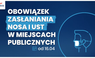 Wszystkie obostrzenia przedłużone. Nakaz zasłaniania ust i nosa. Egzaminy przełożone