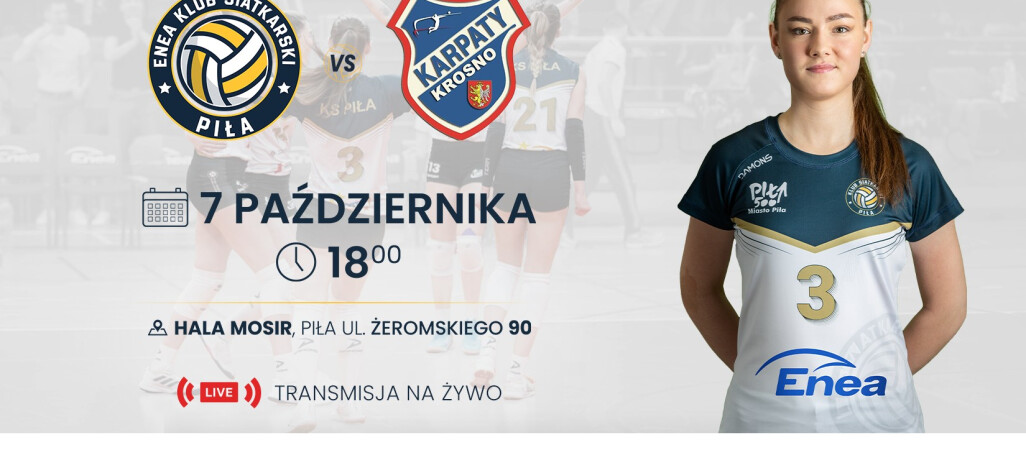 Wygraj bilety na mecz Enea Klub Siatkarski Piła vs. Karpaty - PANS Krosno - rozstrzygnięcie konkursu