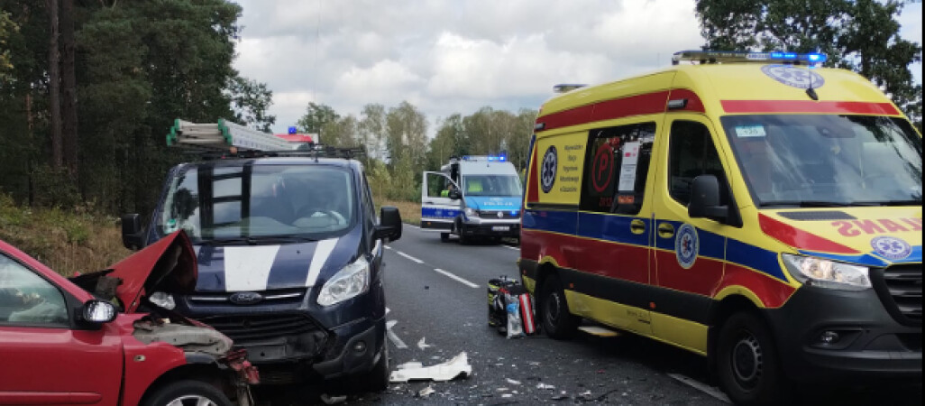 Wypadek na DK10. Zginął 82-letni kierowca 